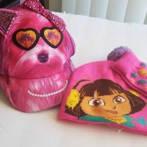 2 pack Girls Hats